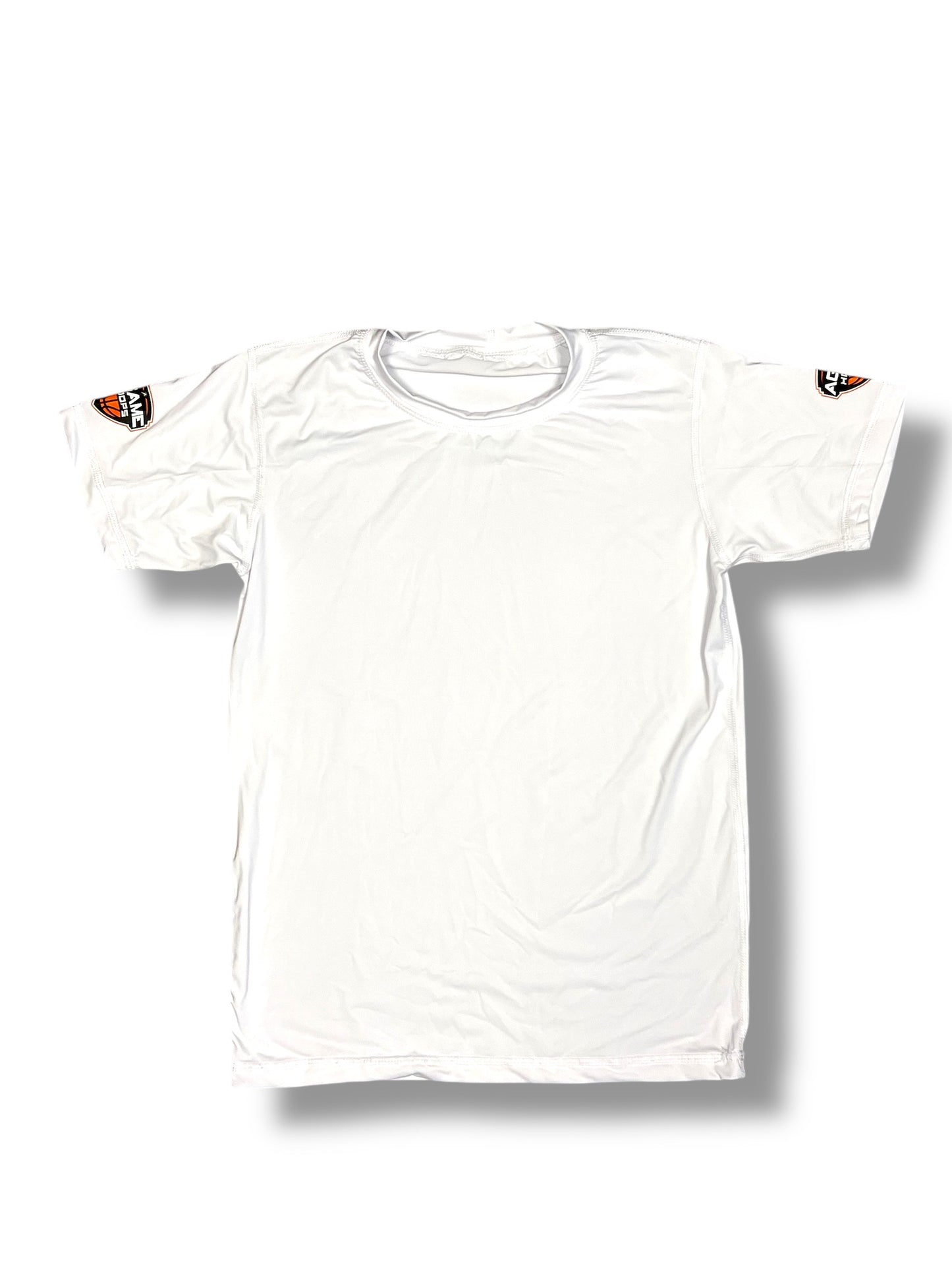 Short Sleeve Compression Shirt | White