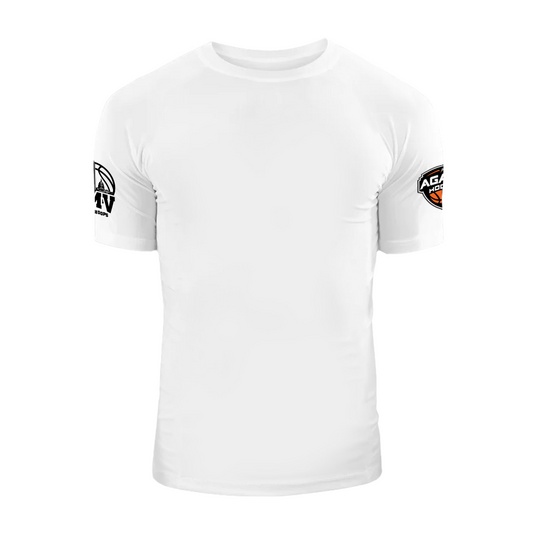 DMV Compression Short Sleeve | White