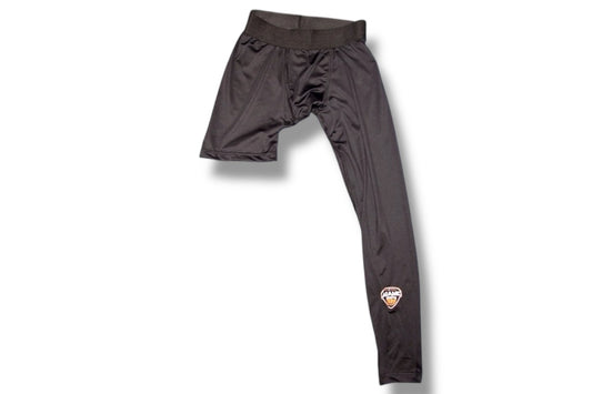 Compression Tights - One Leg | Black